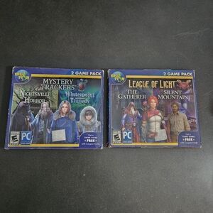 2 Big Fish PC 2 Game Packs, League of Light & Mystery Trackers
